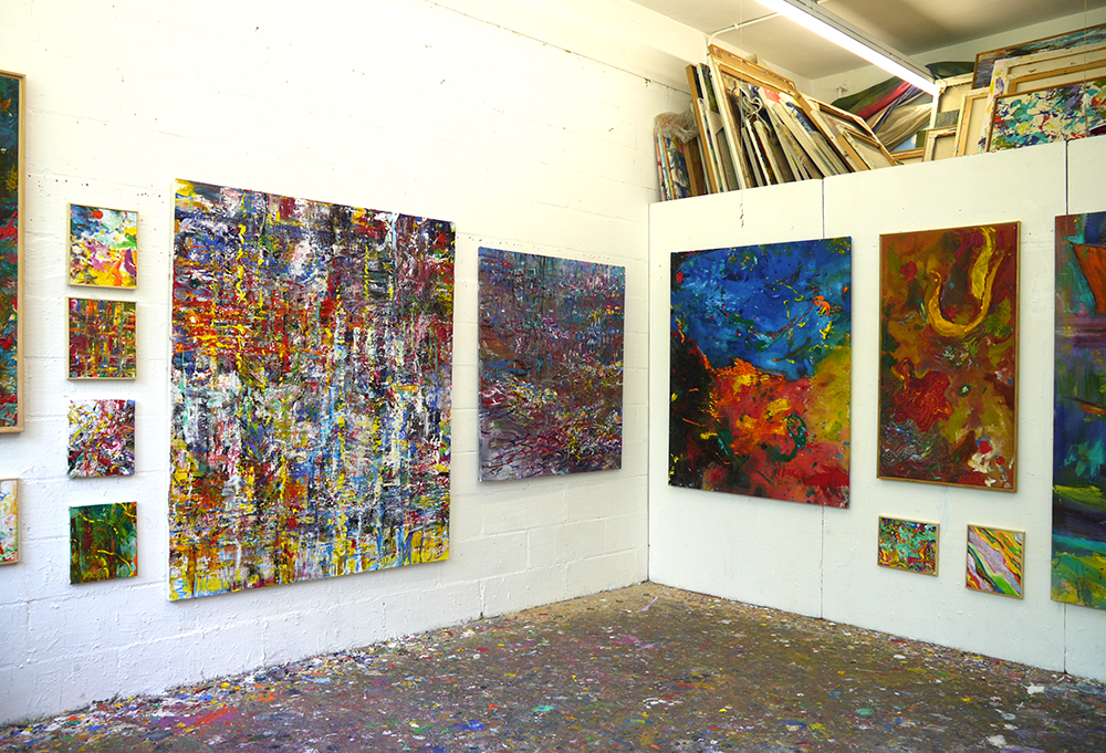 David Lendrum, Display of Paintings for Open Studios 2012