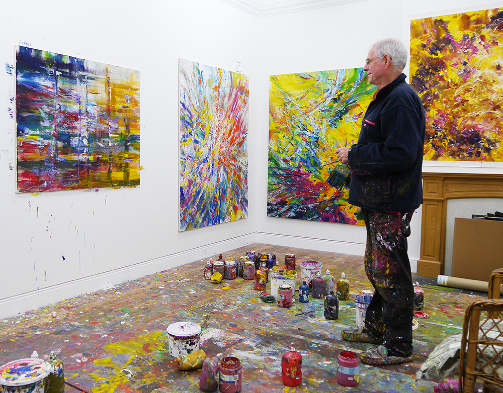 David Lendrum, Evaluating a Painting 2019
